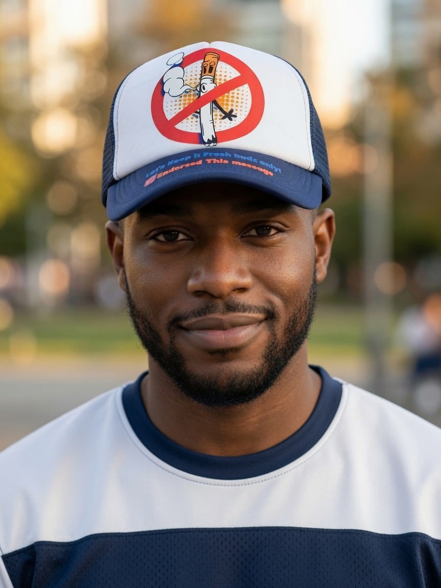 NPL 420 Trucker Hat "No Smoking"