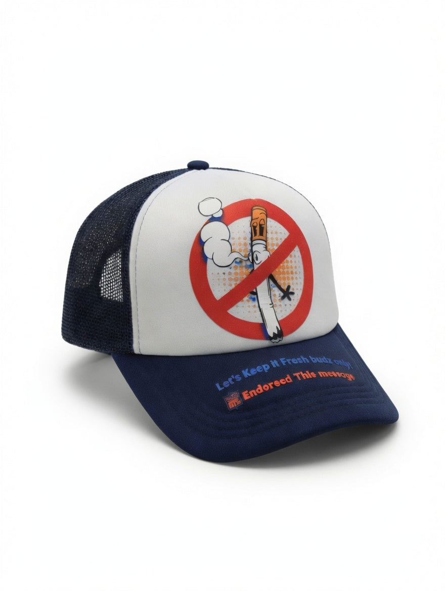 NPL 420 Trucker Hat "No Smoking"